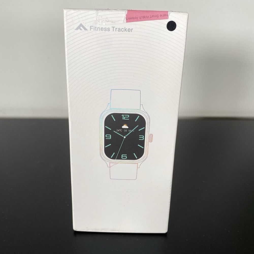 Fit Fitness Tracker/Smart Watch‎ Black For iPhone Or Android